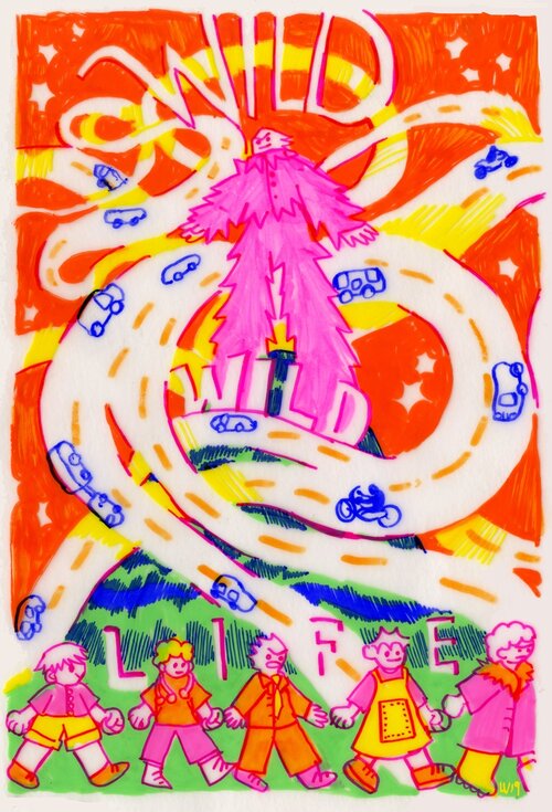 Wild wild life Inktober